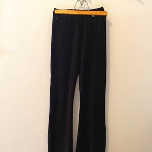 Urban Outfitters Velvet Boot Cut Pants